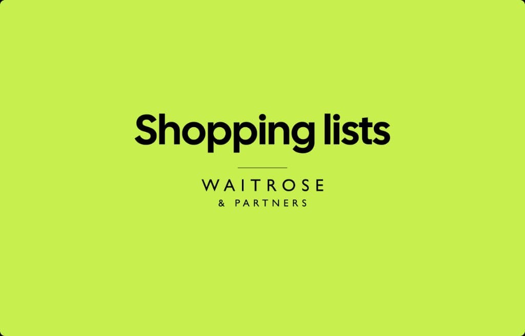 Shopping Lists project preview